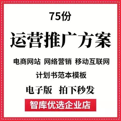 电商移动互联网APP网络营销运营推广策划方案计划书范本模板插图