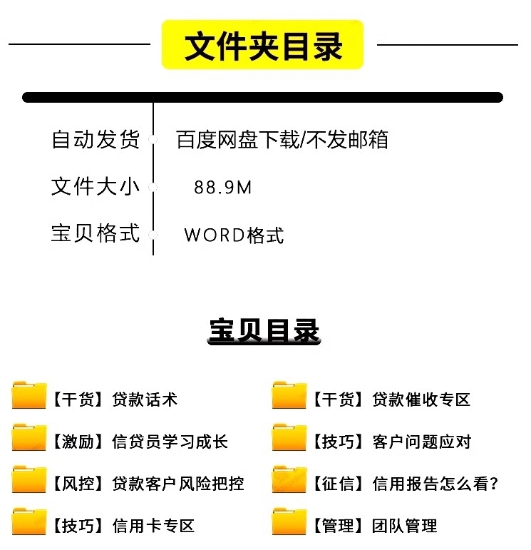 金融行业信贷公司资料产品销售话术营销推广风控贷款催收技巧大全插图